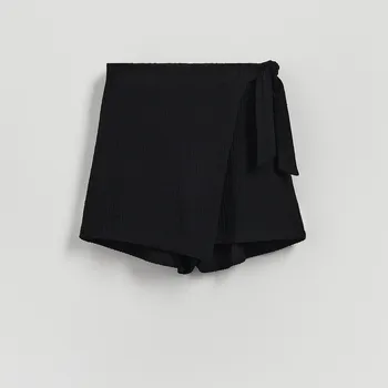 Dívčí sukně Reserved - GIRLS` SHORTS - černý - 577EI-99X - 577EI-99X-128
