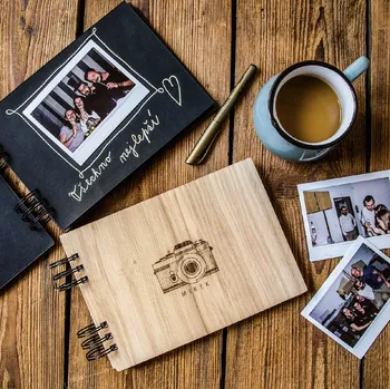 Fotoalbum Dědova dílna Malé fotoalbum Aparát se jménem A5 Počet a barva papírů: Černé - 30 listů