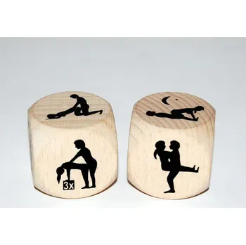 Žertovný předmět Kostka sexy polohy