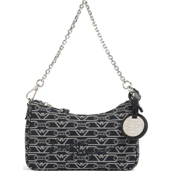 Emporio Armani Lilly - Taška přes rameno v modrá/béžová, plátno, 223430 | Kabelky pro ženy & muže