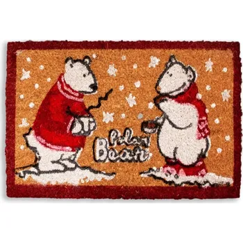 Rohožka Hotová kokosová rohožka do interiéru 40 x 60 cm