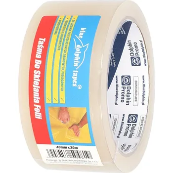 Lepící sada PÁSKA PRO LEPENÍ FÓLIÍ BLUE DOLPHIN 48MMx20M