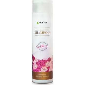 Šampon INBYO Přírodní šampon na růst vlasů s růžovou vodou a růžovým olejem 250 ml