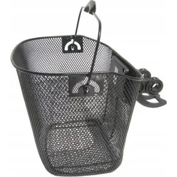 Košík na láhev Přední košík na kolo KOS008 černý