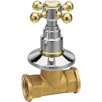 Vodovodní baterie Reitano Rubinetteria ANTEA podomítkový ventil, teplá, chrom/zlato 3052H