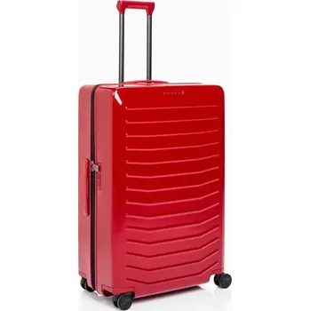 PORSCHE DESIGN Roadster Hardcase 4W Trolley XL Cestovní zavazadlo kufr skořepinový velikost XL karmínová červená TSA (820 x 560 x 320 mm Velké cestovní zavazadlo se 4 kolečky z lehkého plastu s integrovaným zámkem schváleným TSA)
