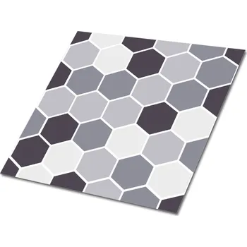 vinylová podlaha Samolepicí PVC podlahové dlaždice 30x30 Šestiúhelníky