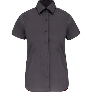 Dámská košile Dámská strečová košile s kr. rukávem