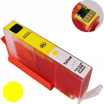 1x žlutá náplň / cartridge kompatibilní s HP 912 XL (8012 8022 8024 8025 8023 8014 8015)