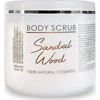 Tělový peeling Sezmar Professional Přírodní tělový peeling santalové dřevo 500 ml