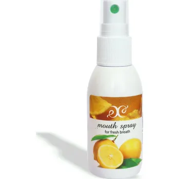 Ústní sprej Hristina Přírodní osvěžovač dechu citrón 50 ml