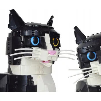 Doplněk k figurce Kočičí vousky pro sadu LEG0 Ideas Černobílá kočka 21349 - Hmatové vousy 2 PÁRY