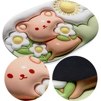 Koupelnová předložka Mata Łazienkowa 3D Protiskluzová Koupelnová Předložka Savá Magic 07