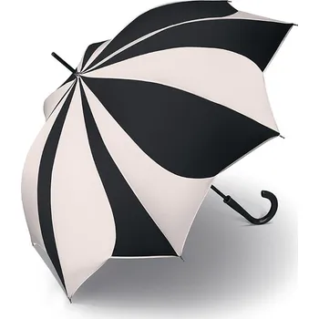Deštník Pierre Cardin SUNFLOWER White & Black Barva: Černá a bílá
