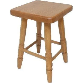 KLASA-NÁBYTEK.cz Taburet TAB B 30x30 - buk ROZMĚR: (š x h x v): 30 x 30 x 31 cm