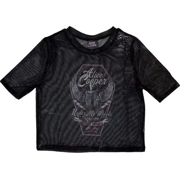 Alice Cooper Tričko Under My Wheels Ladies Black S