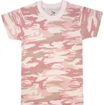 Triko dětské PINK CAMO BABY XS - Skladem