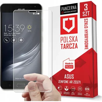 Pouzdro na mobilní telefon Hybridní Sklo pro Asus Zenfone AR 3 ks