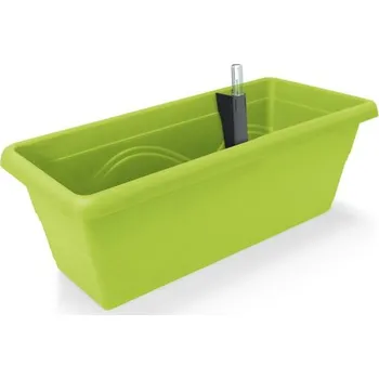 Truhlík Samozavlažovací truhlík Extra Line 2SMART 40 cm jablečná zelená PLASTKON