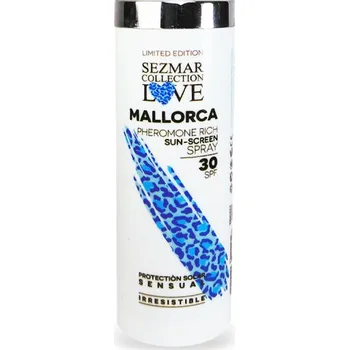 Přípravek na opalování Sezmar Love 30 SPF Přírodní hydratační sprej na opalování - mallorca 100 ml
