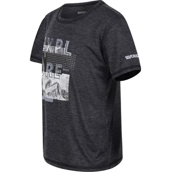 Chlapecké tričko Regatta IndiaGryMarl 1111960 C9-C10