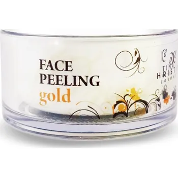Hristina Přírodní obličejový peeling zlato 100 ml