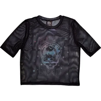 Grateful Dead Tričko Stealy Glitter Ball Ladies Black M