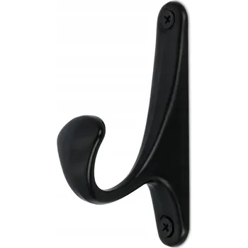 Věšák HÁČEK NA OBLEČENÍ ČERNÝ NÁBYTKOVÝ VĚŠÁK DO PŘEDSÍNĚ RETRO