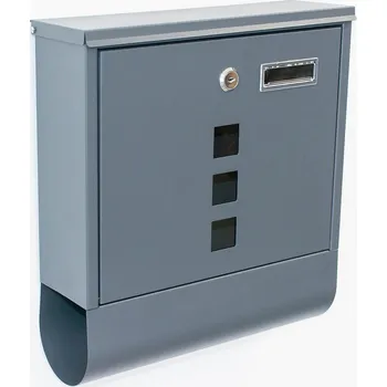 Poštovní schránka Poštovní schránka s novinami Saska garden šedá