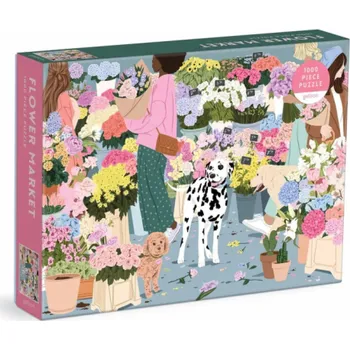 Puzzle Galison Puzzle Květinový trh 1000 dílků