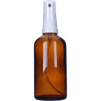 Láhev TMAVÁ SKLENĚNÁ LÁHEV S ROZPRAŠOVAČEM 30ML NATURINI