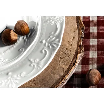 Talíř DEZERTNÍ TALÍŘ PORCELÁNOVÝ 20 CM NA DORTY SALÁTY 6 KS SOLANA KONSIMO