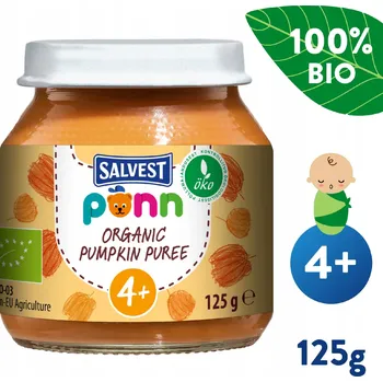 Příkrm Salvest Dýňové pyré od 4. měsíce 125 g zelenina