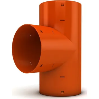 Kanalizační potrubí Midas International Odbočka drenážní T-kus 90° DN 100/100