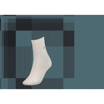 Pánské ponožky Tommy Hilfiger Ponožky TH Women 98% Cotton Sock 1P bílé, velikost 39-42