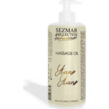 Masážní přípravek Sezmar Professional Přírodní masážní olej ylang ylang 500 ml