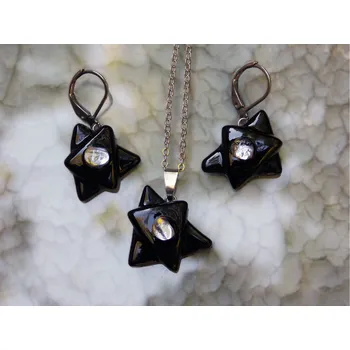 Souprava šperků Zuzum Skleněný set - Hvězdy Kertok