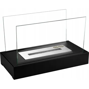 Biokrb Volně stojící biokrb Aflamo 36 x 22 x 18 cm, černý