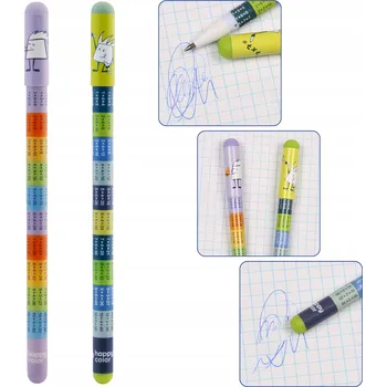 Propiska smazatelný s gumičkou NÁSOBILKA, gelový, abrazivní, školní