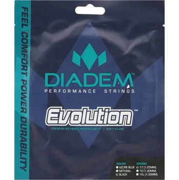 Struna na výplet tenisové rakety Tenisový výplet Diadem Evolution 17 (1,25 mm)