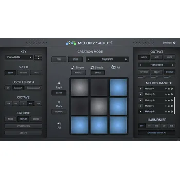 Hudební software Evabeat Melody Sauce 2 Upgrade (Digitální produkt)