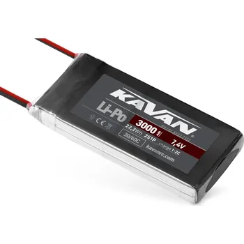 RC náhradní díl KAVAN Li-Po 3000mAh/7,4V 30/60C RX
