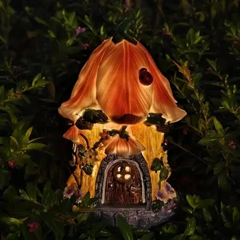 Zahradní dekorace BAF Solární lampička s květinou