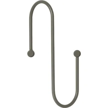 Věšák Nástěnný věšák CURL S šedý Blomus