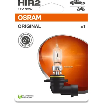 Autožárovka Žárovka, dálkový světlomet ams-OSRAM 9012-1BL