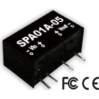 Měnič napětí Mean Well SPA01B-12 Měnič DC/DC modulový 1W 12V