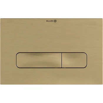Splachovací tlačítko Kludi Unifix splachovací tlačítko pro WC zlatá 30PP01N0