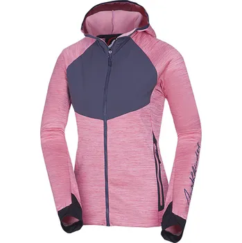 Dámská mikina Northfinder Dámská fleecová mikina hybridní ADDILYN, coral, XS