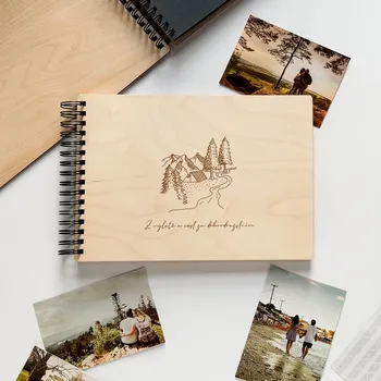 Kroužkové fotoalbum Z výletů a cest Počet a barva papírů: Černé - 30 listů