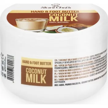 Péče o nohy Stani Chef's Přírodní krém na ruce a chodidla kokosové mléko 100 ml